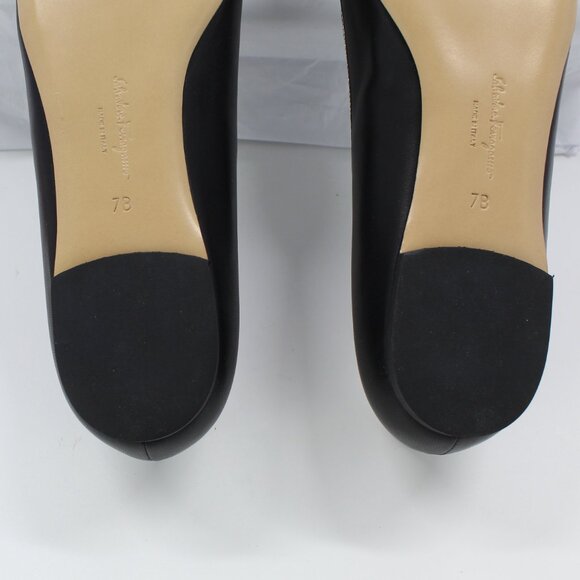 New Salvatore Ferragamo Varina Chain Flats - Picture 14 of 15